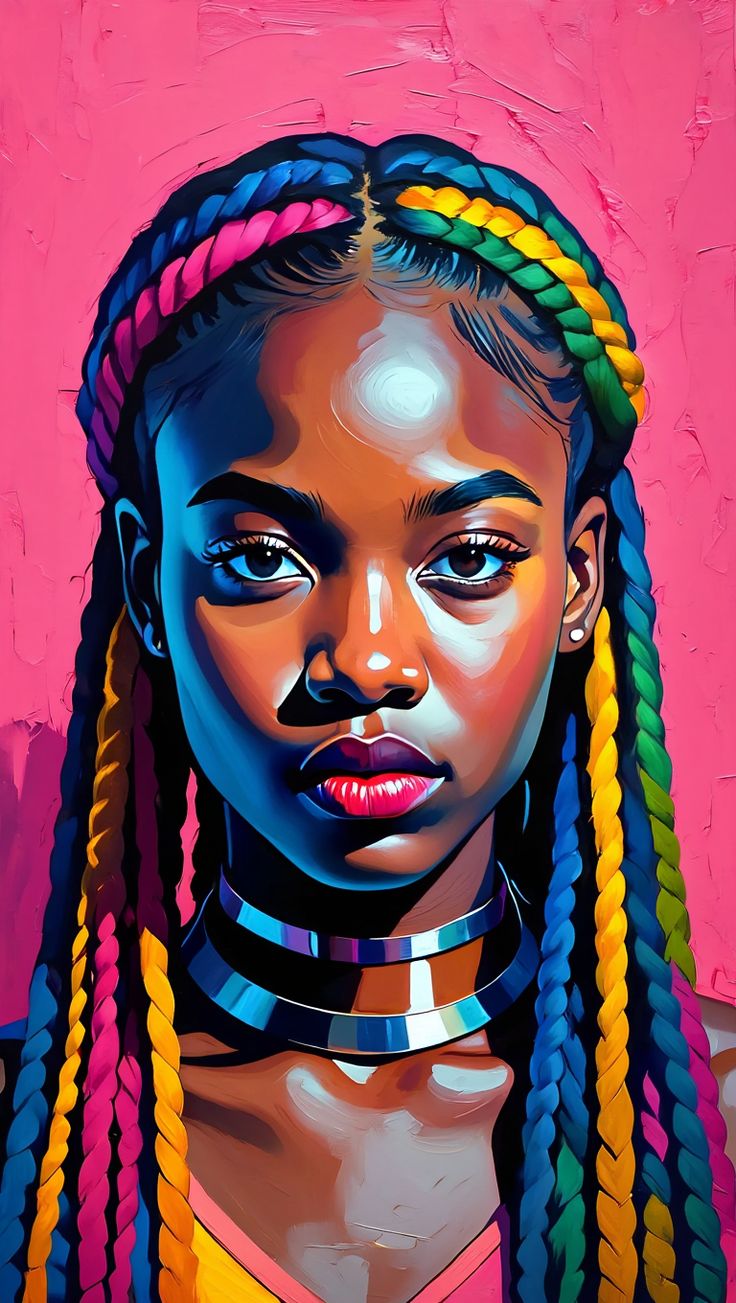 Illustration artistique portrait